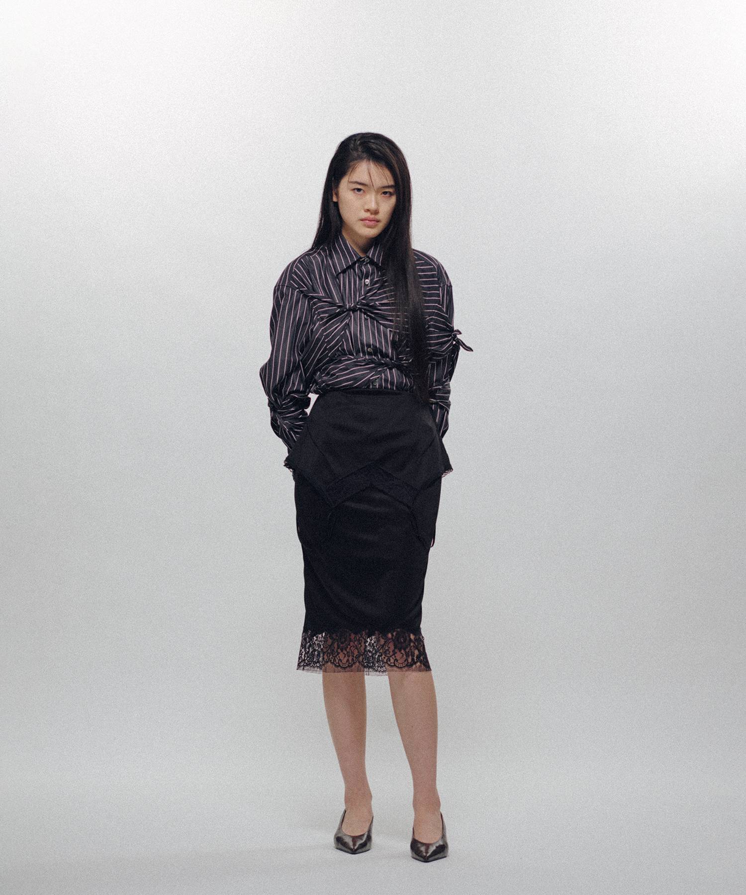 Drooping Slip Skirt