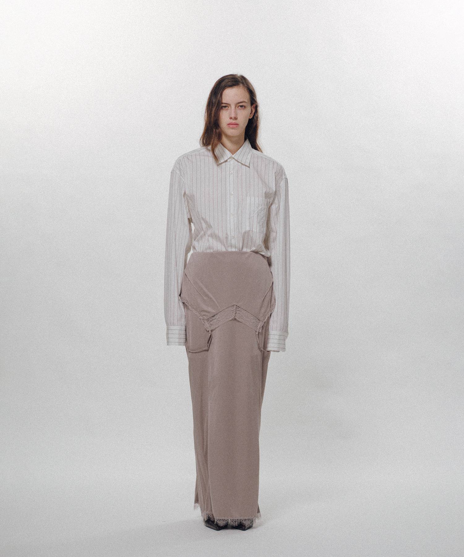 Drooping Slip Maxi Skirt