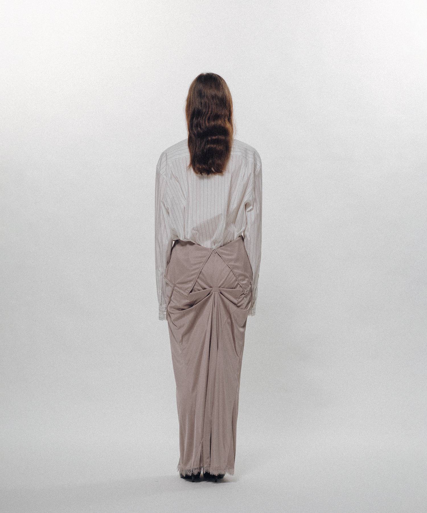 Drooping Slip Maxi Skirt