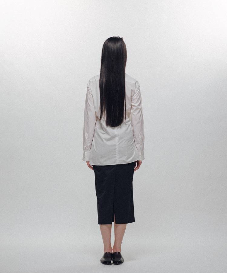 Ribbon-Laced Shirt