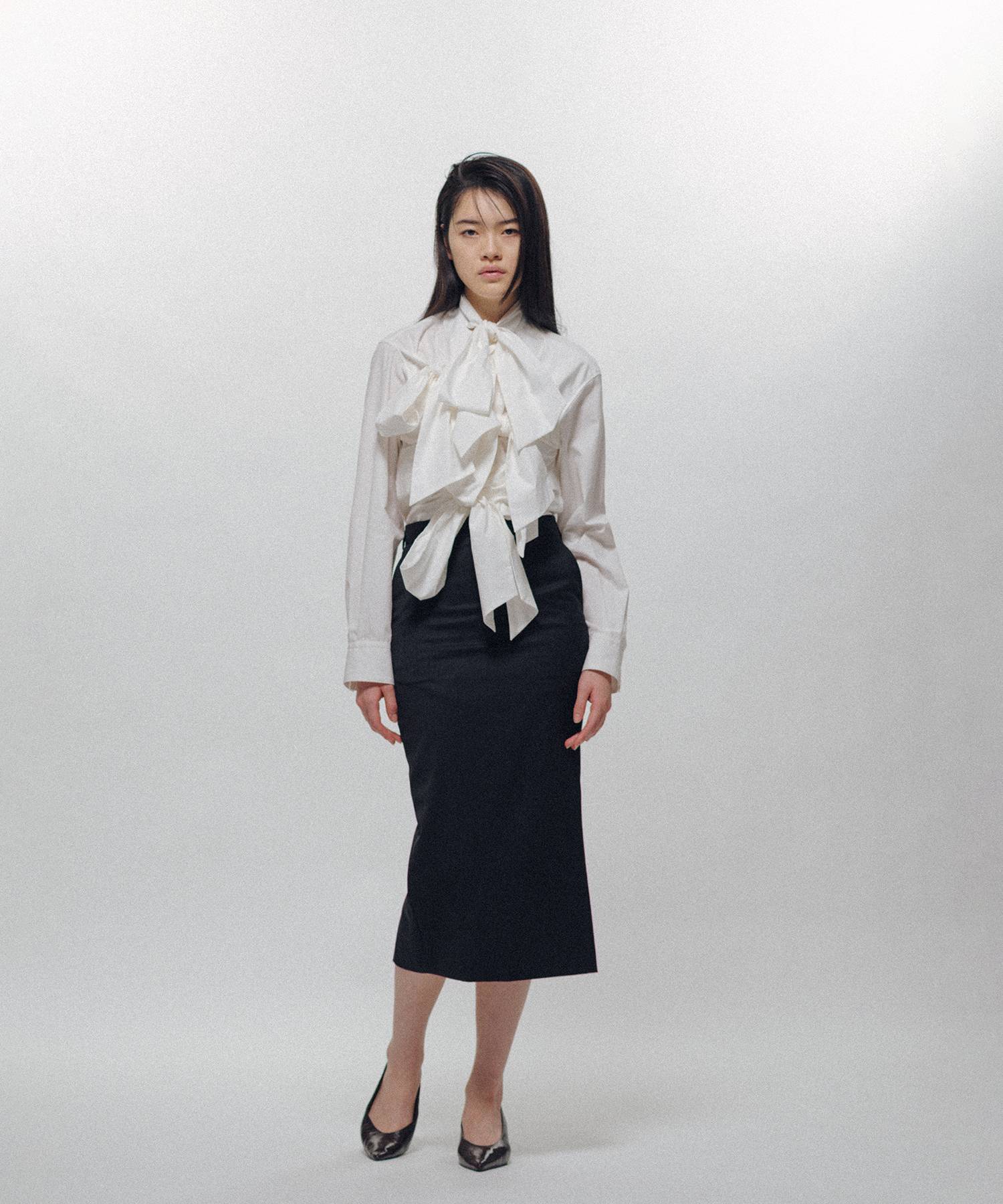 Ribbon-Laced Shirt