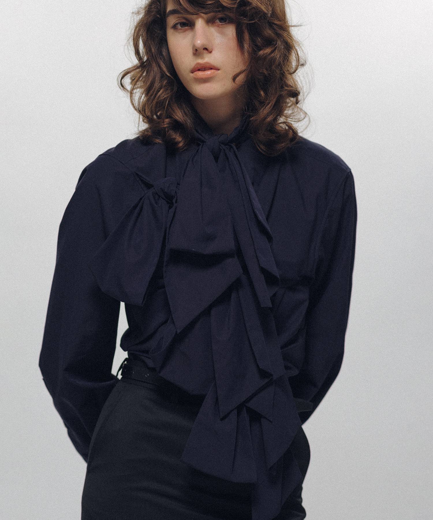 Ribbon-Laced Shirt