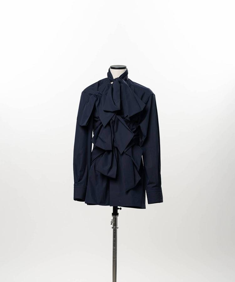Ribbon-Laced Shirt