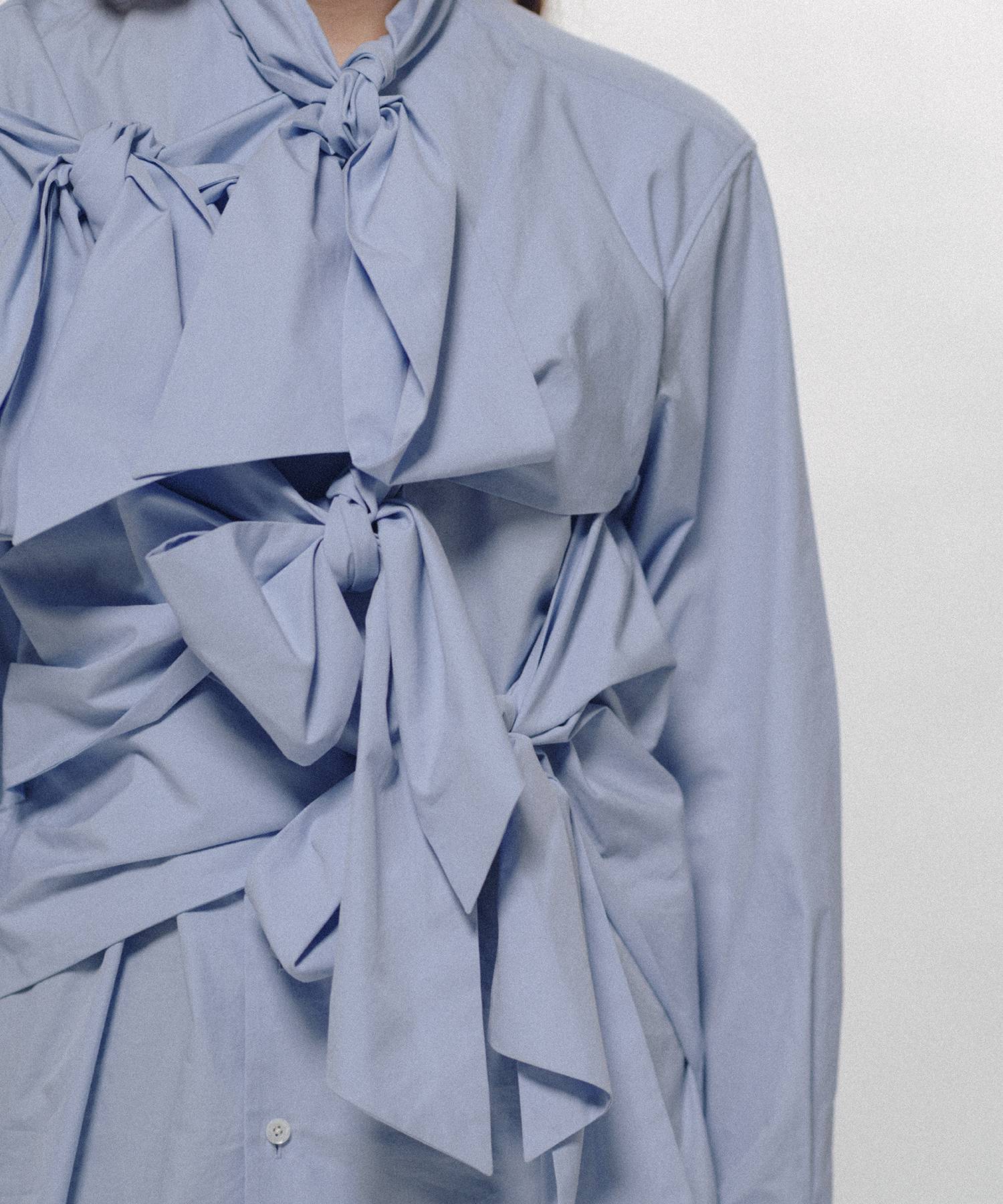 Ribbon-Laced Shirt