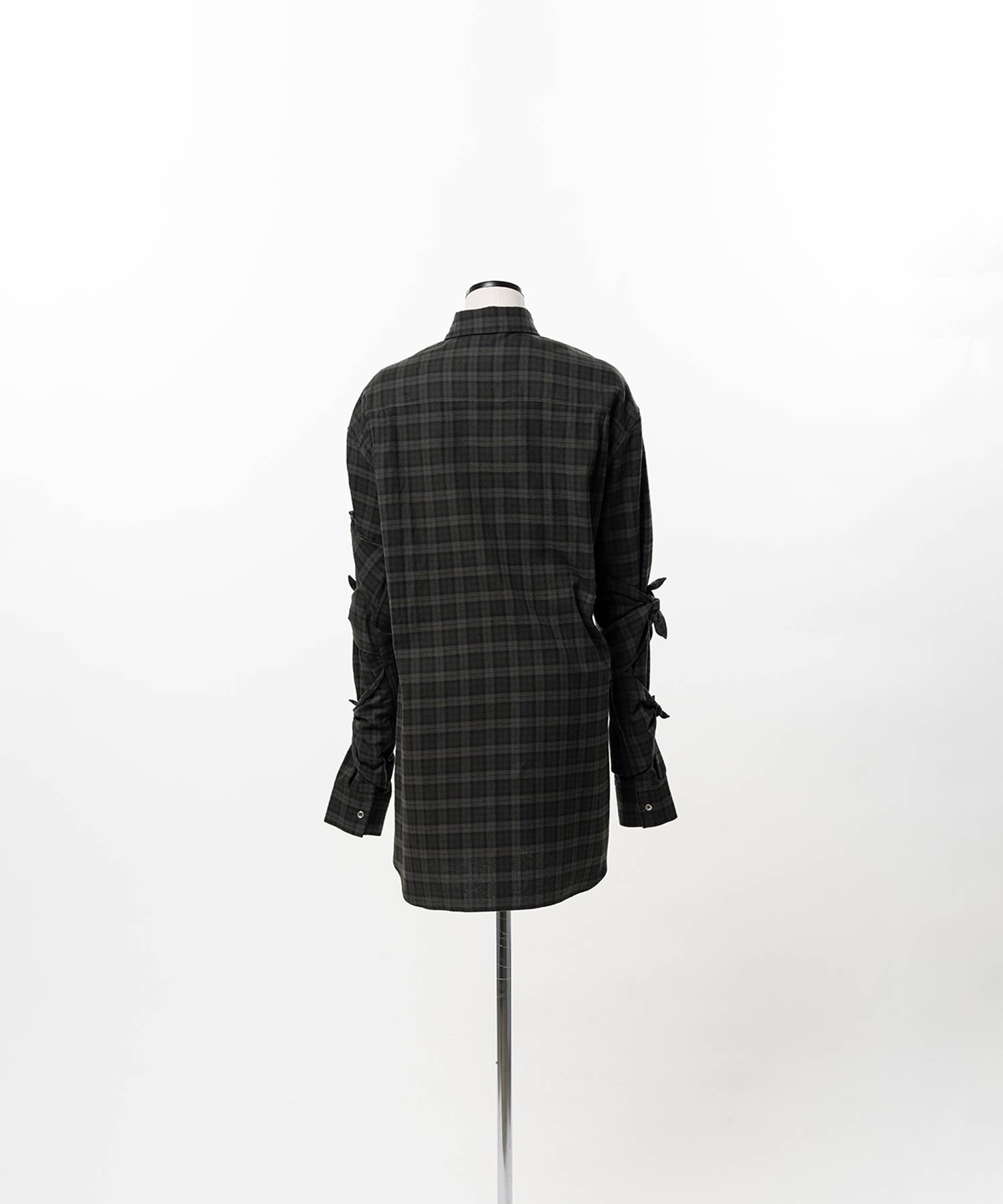 Check Ribbon Shirt