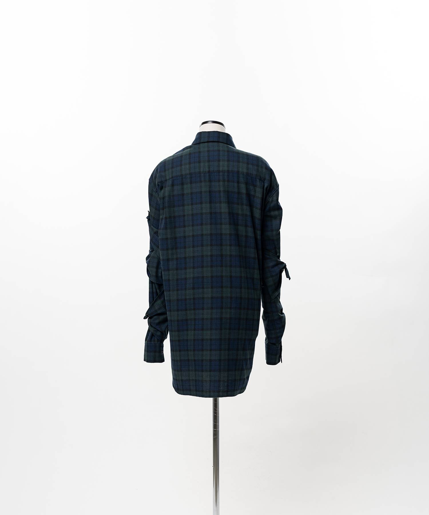 Check Ribbon Shirt