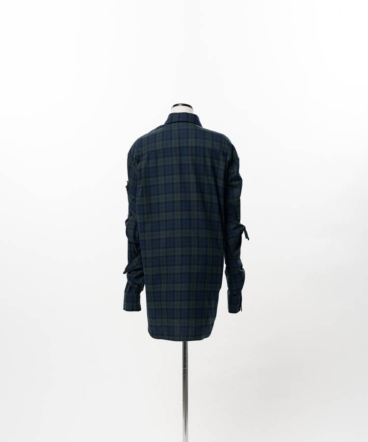 Check Ribbon Shirt