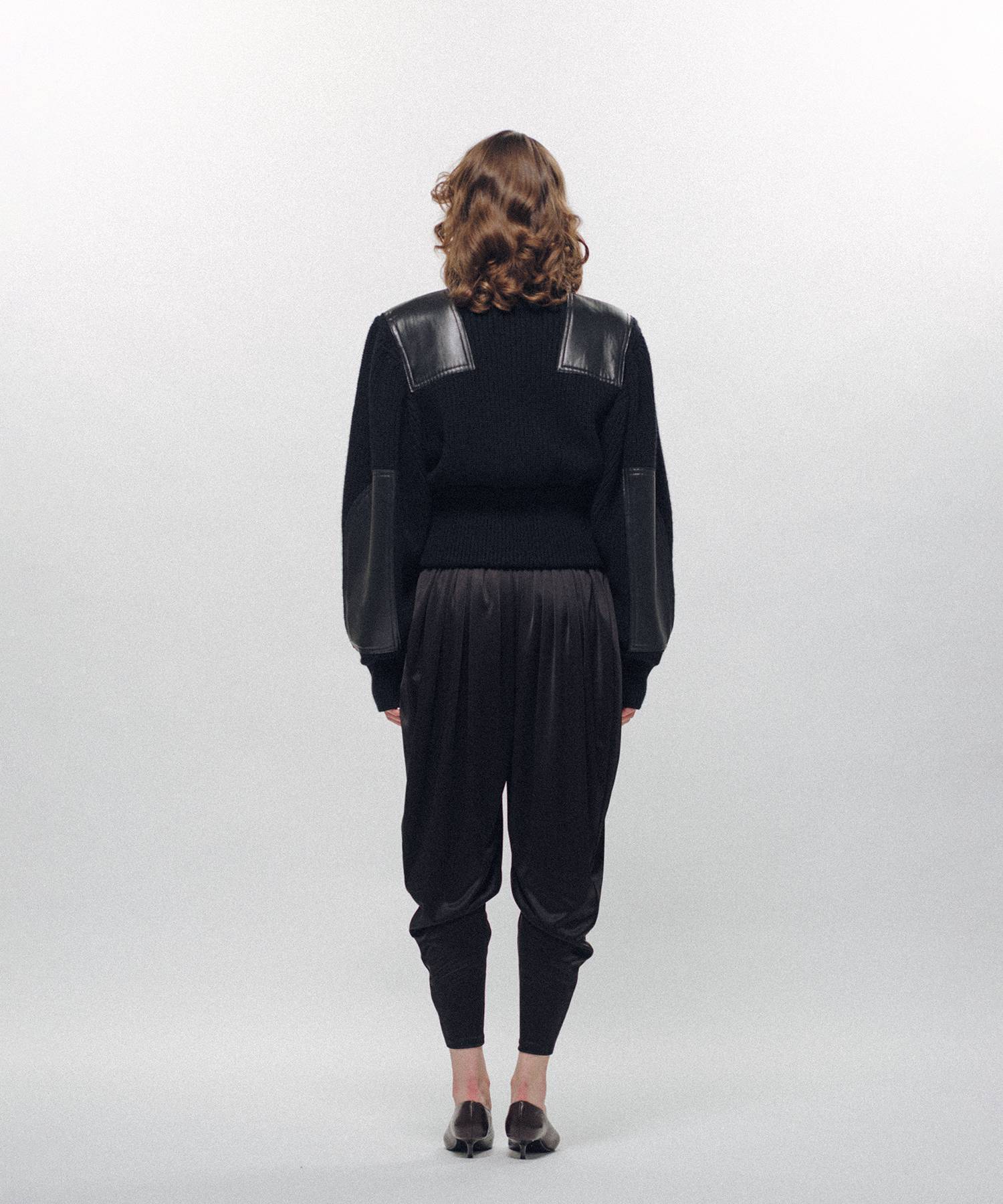 Gathered Harem Trousers