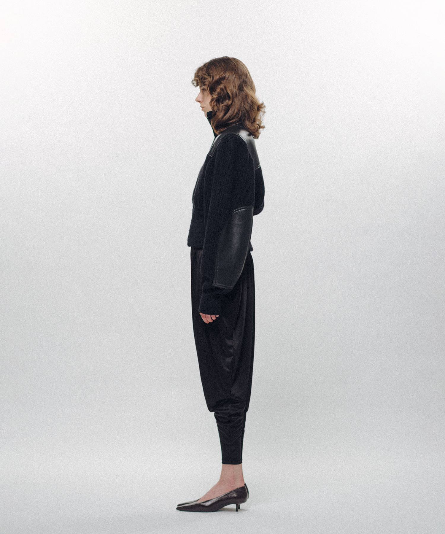 Gathered Harem Trousers