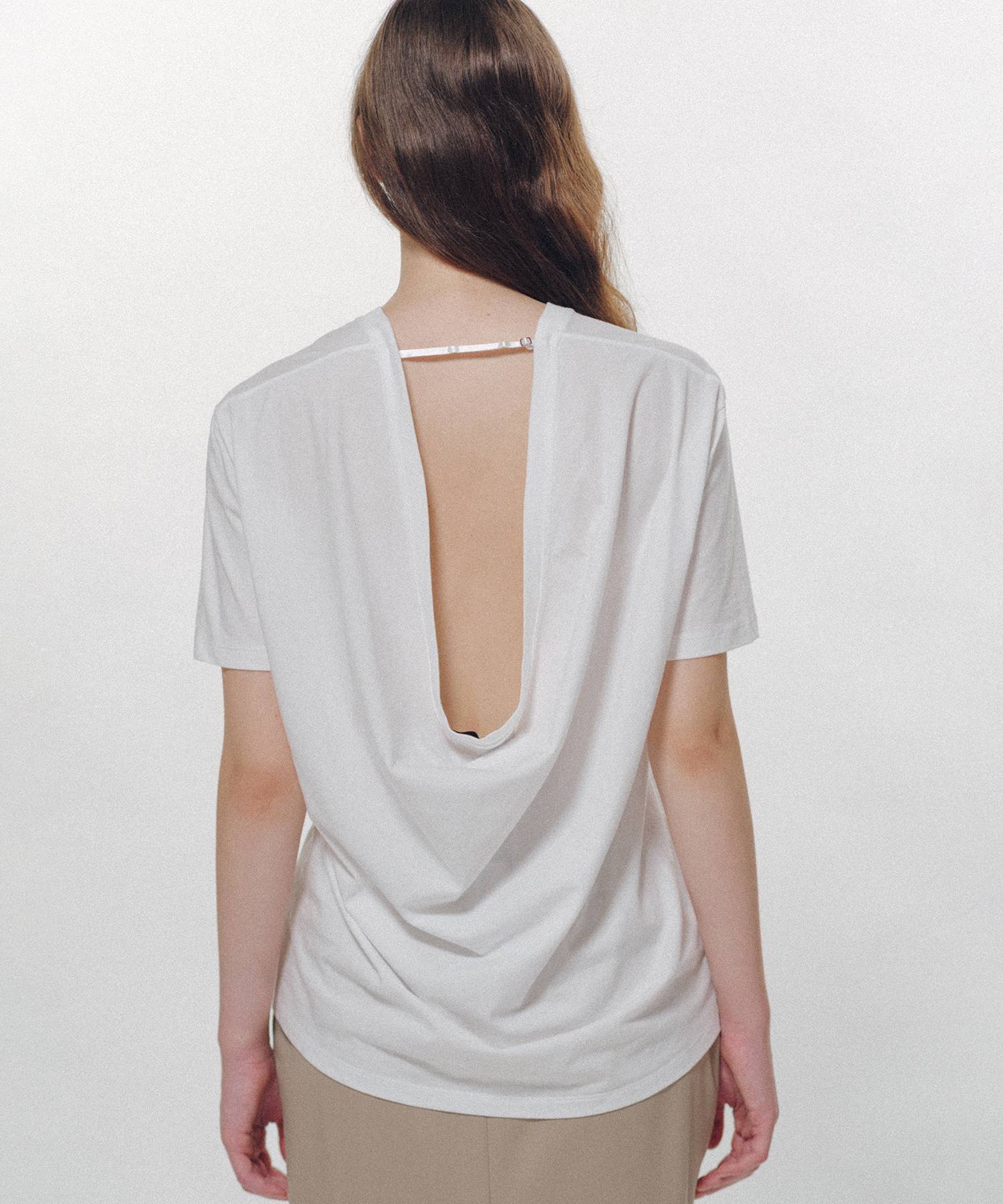 Back Drape SS Tee