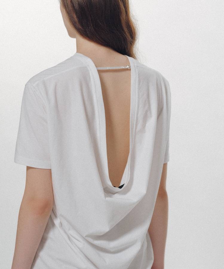 Back Drape SS Tee