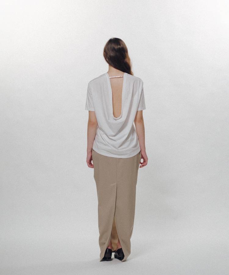 Back Drape SS Tee