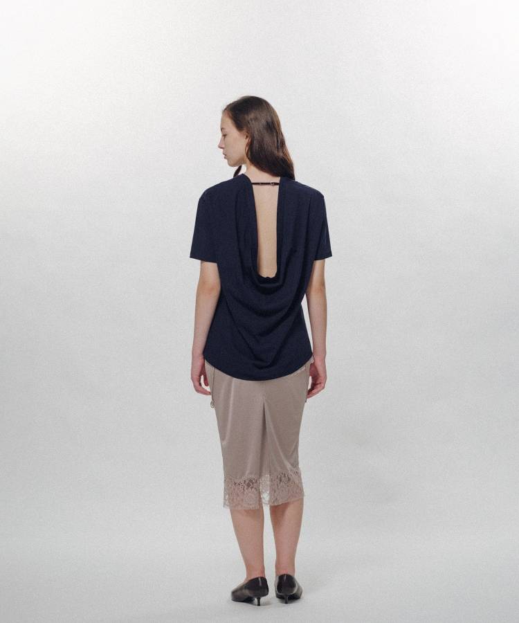 Back Drape SS Tee
