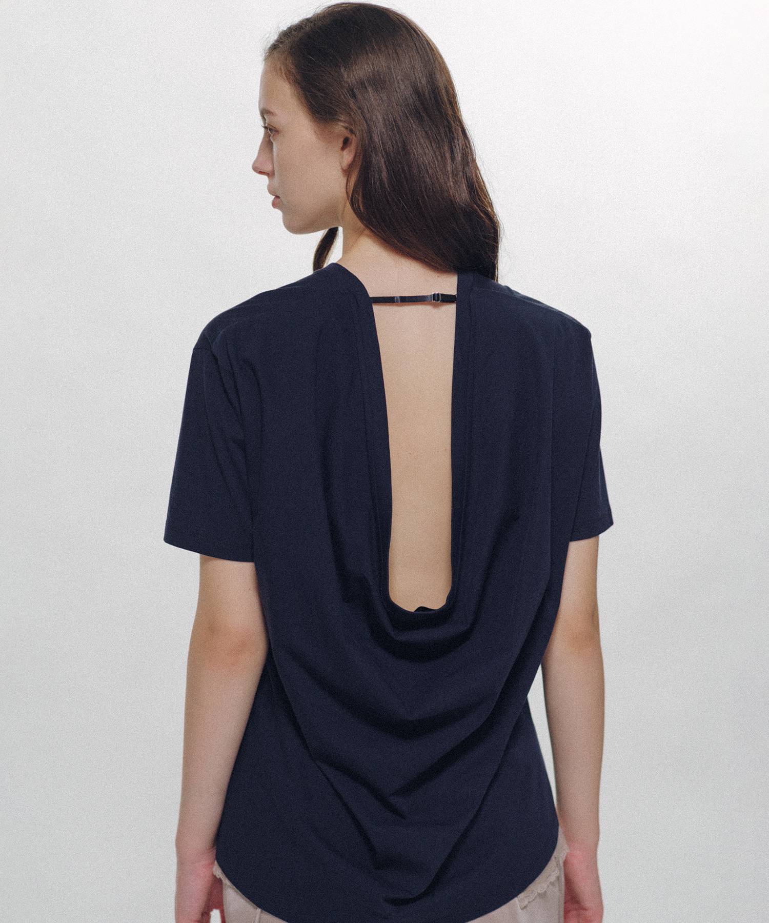 Back Drape SS Tee