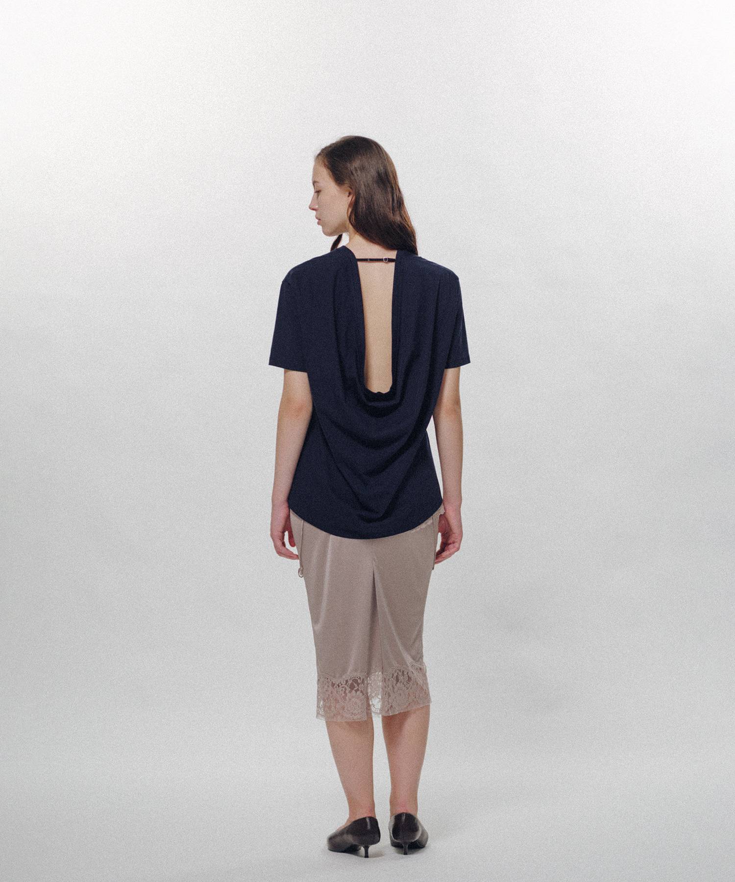 Back Drape SS Tee