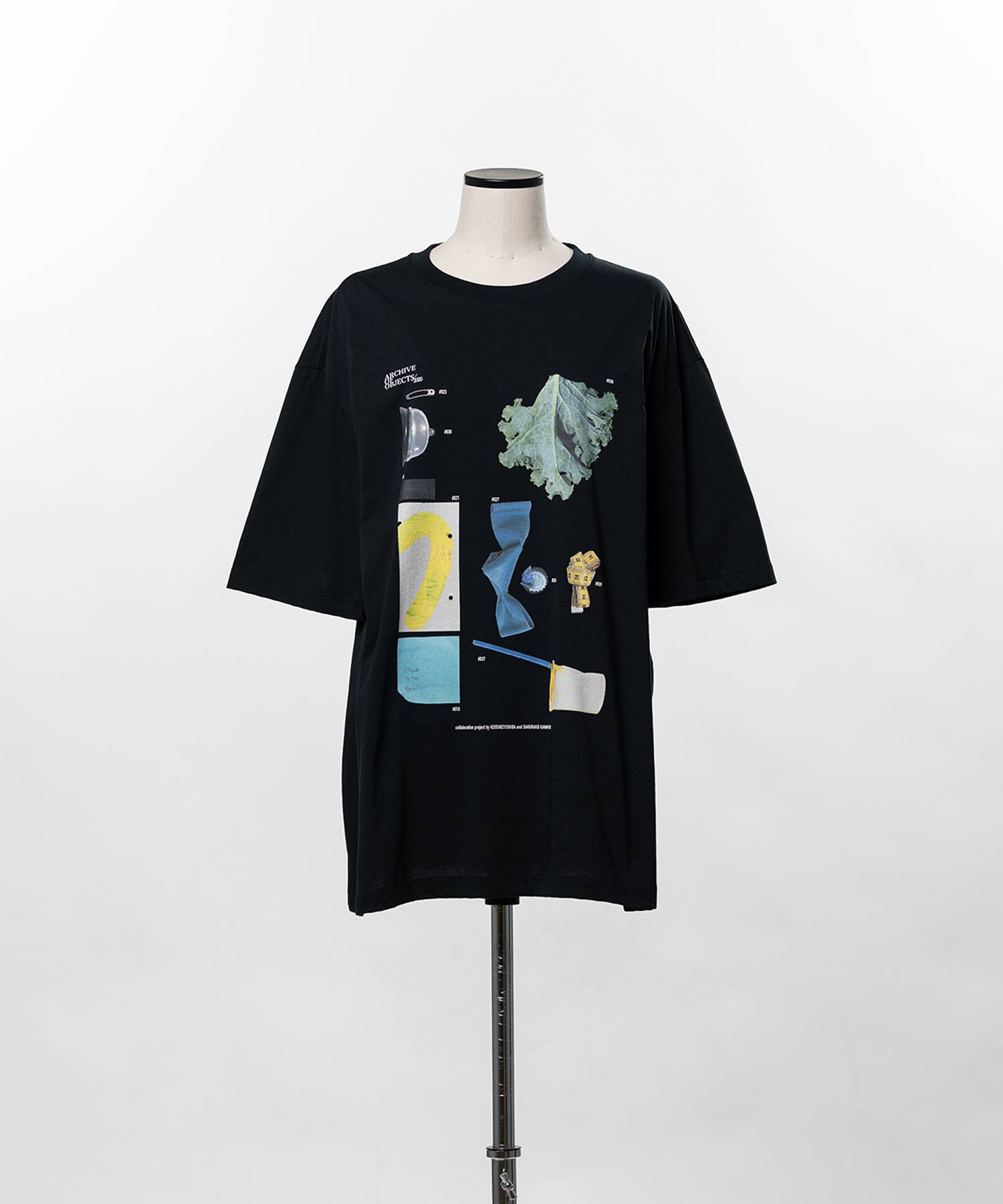 Raco Archive of objects T-shirt Black