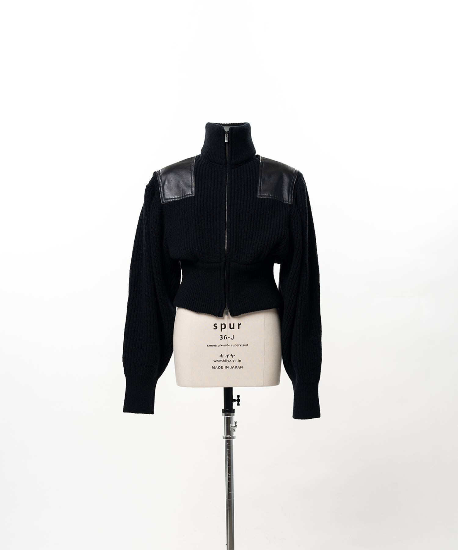 Balloon-Sleeve Driver Knit