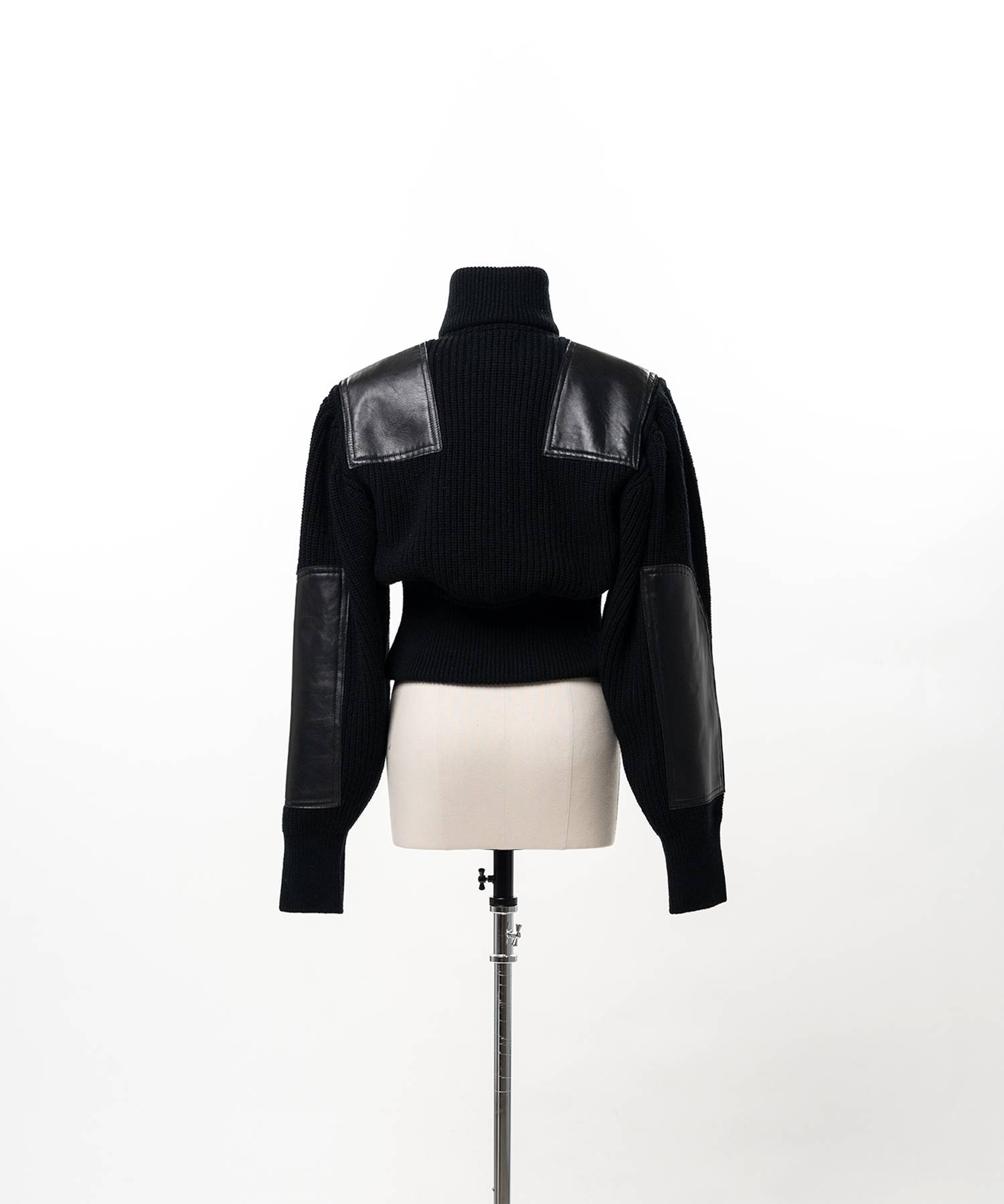 Balloon-Sleeve Driver Knit