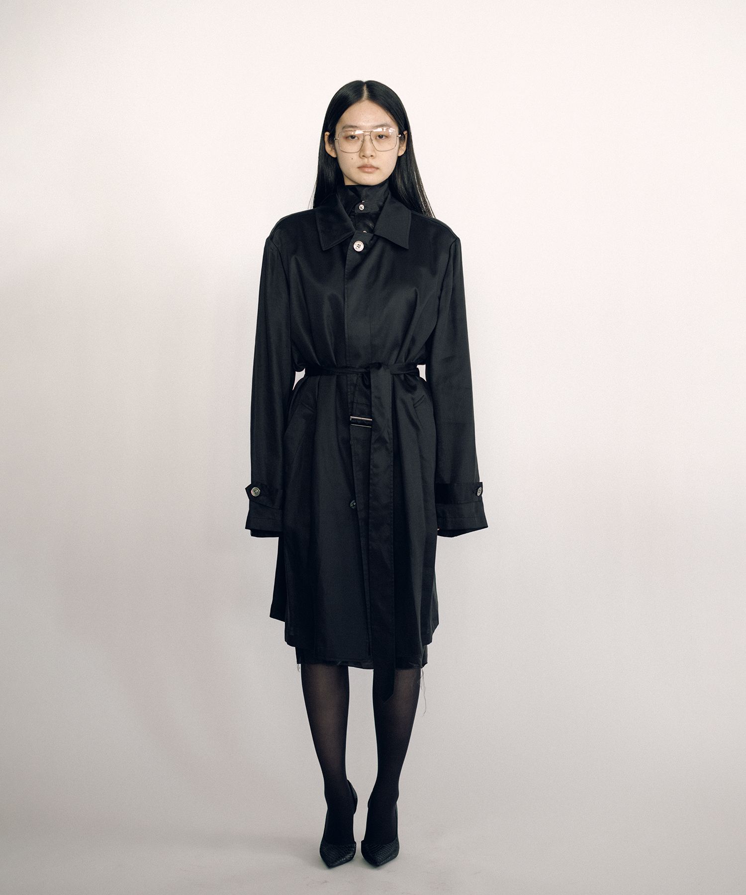 ジャケット・アウター keisuke yoshida back collar peacoat KEISUKEYOSHIDA(ケイスケヨシダ) 2023AW バックカラーピーコート