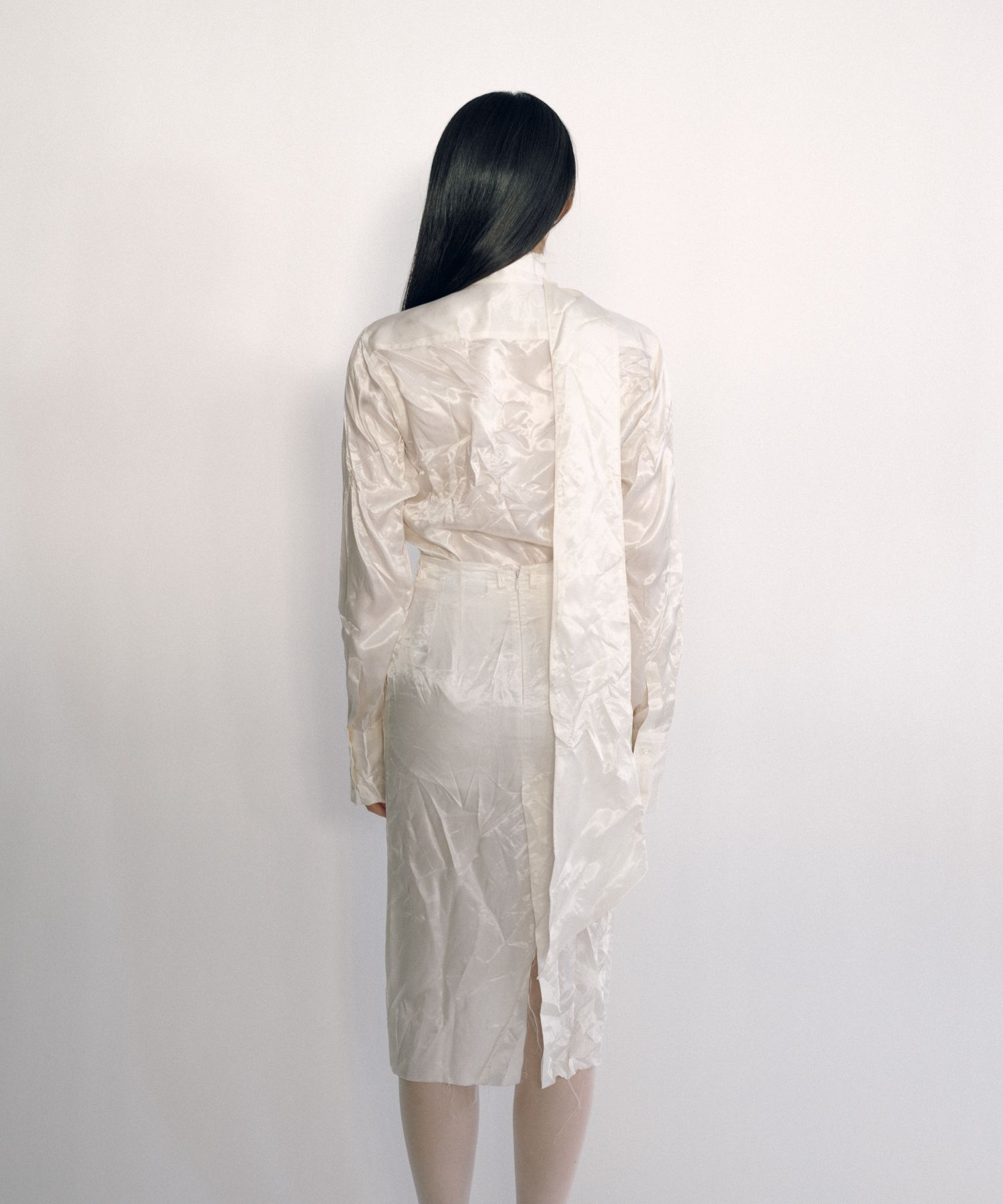 Lining Long Collar Shirt