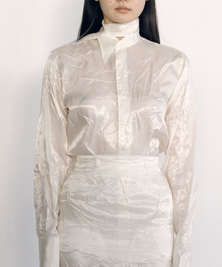 Lining Long Collar Shirt