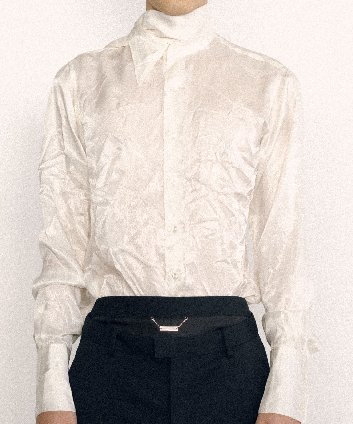 Lining Long Collar Shirt