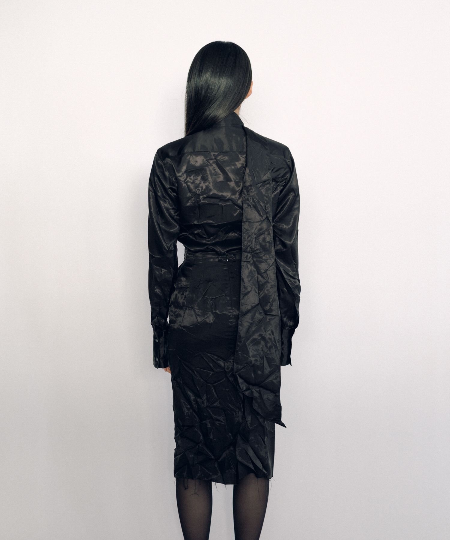 Lining Long Collar Shirt