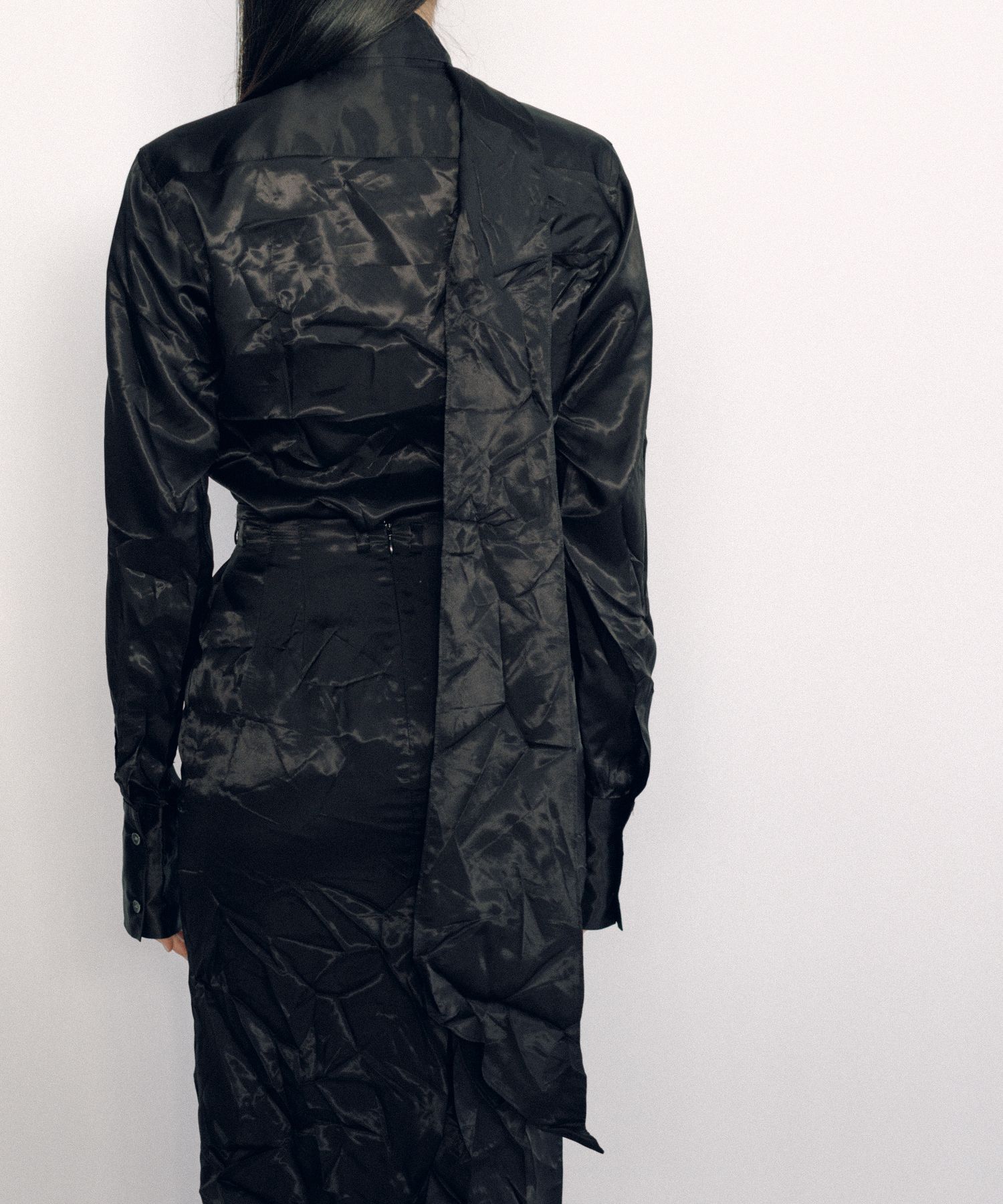 Lining Long Collar Shirt