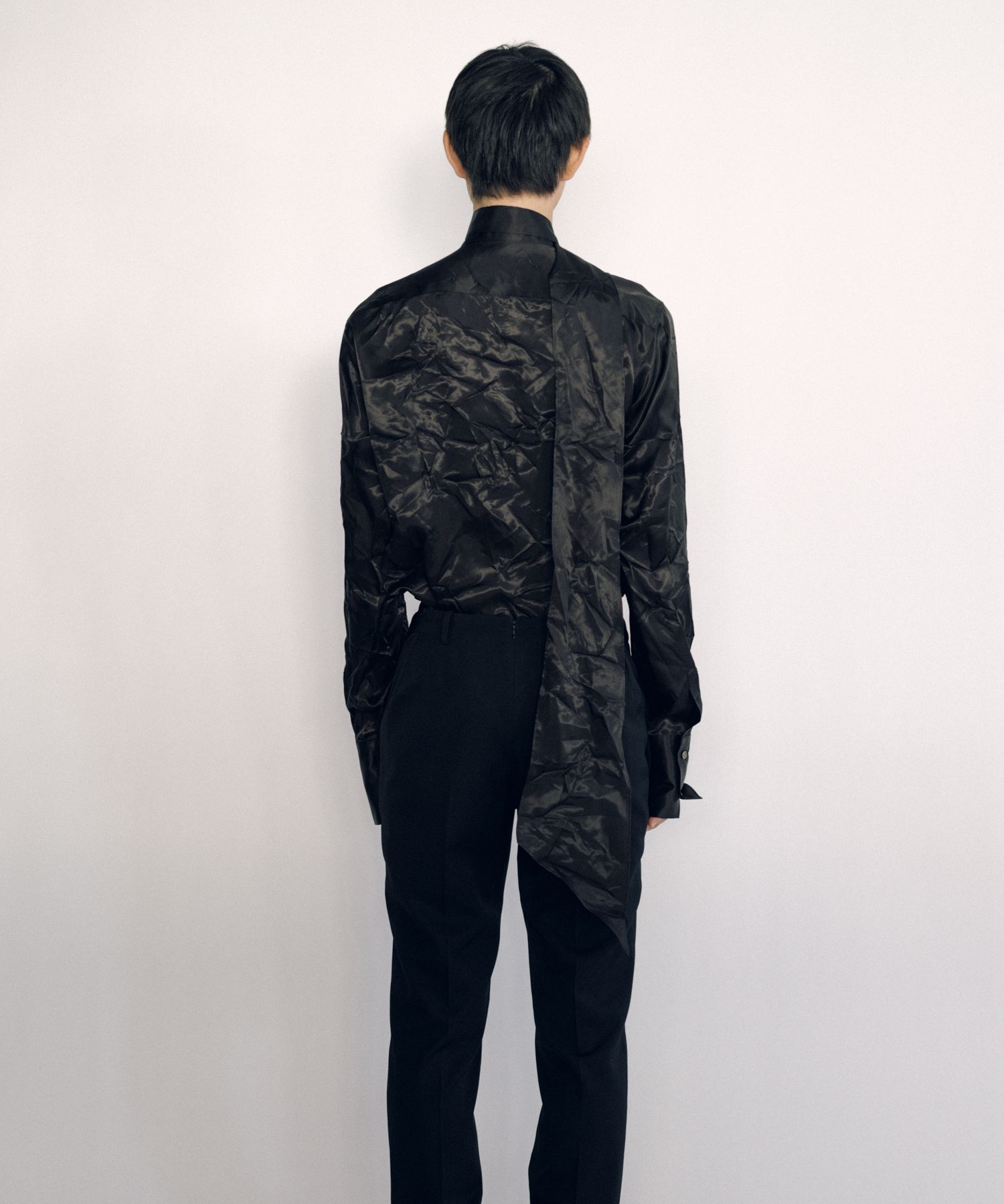 Lining Long Collar Shirt