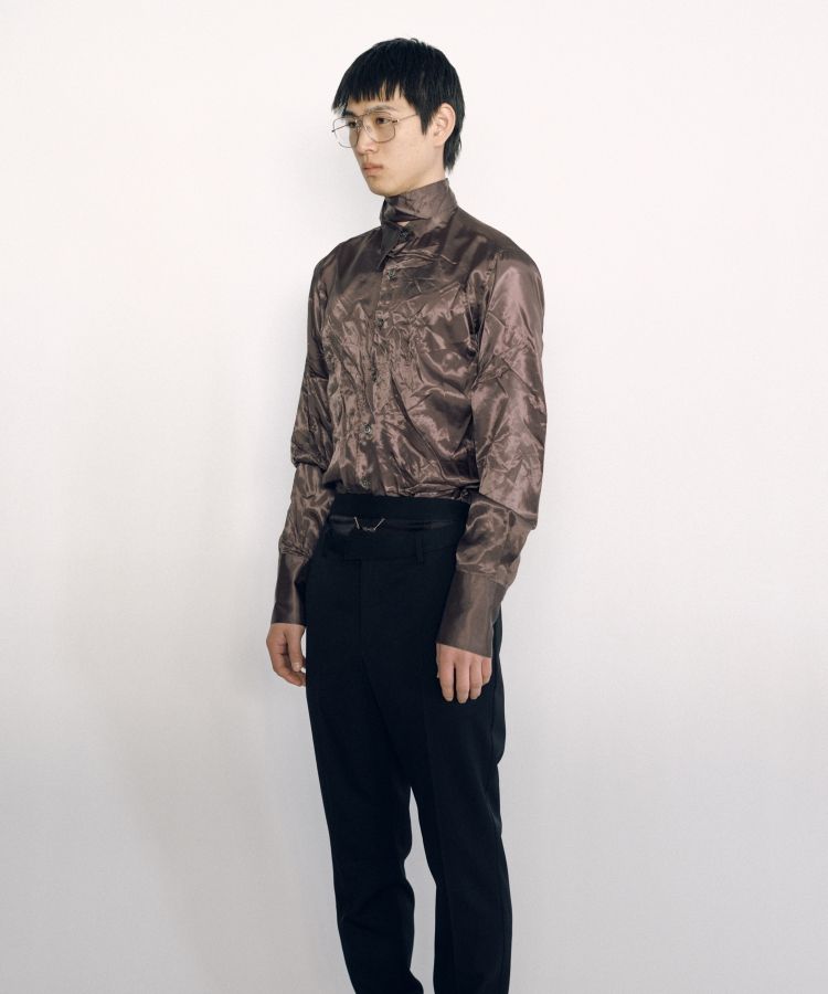 XG×GR8XKOSUKE KAWAMURA Long Sleeve　Lサイズ XG×GR8×KOSUKE KAWAMURA Pigment Dyed Long Sleeve Tee / BLACK