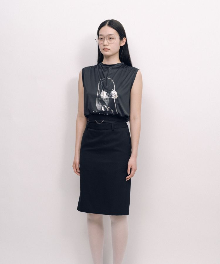 Back Lining Sleeveless Top