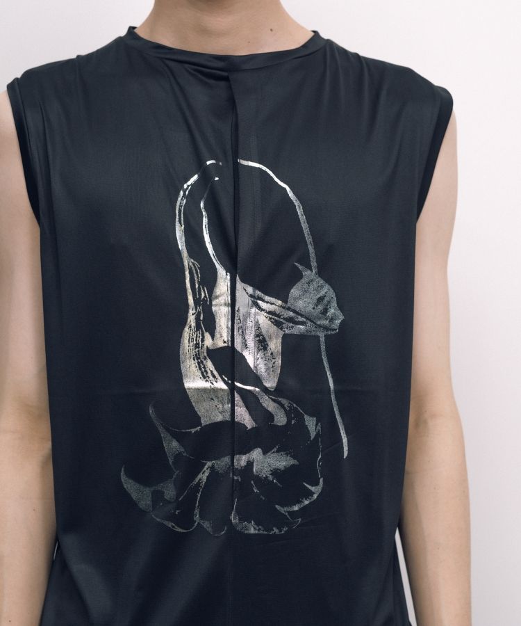 Back Lining Sleeveless Top