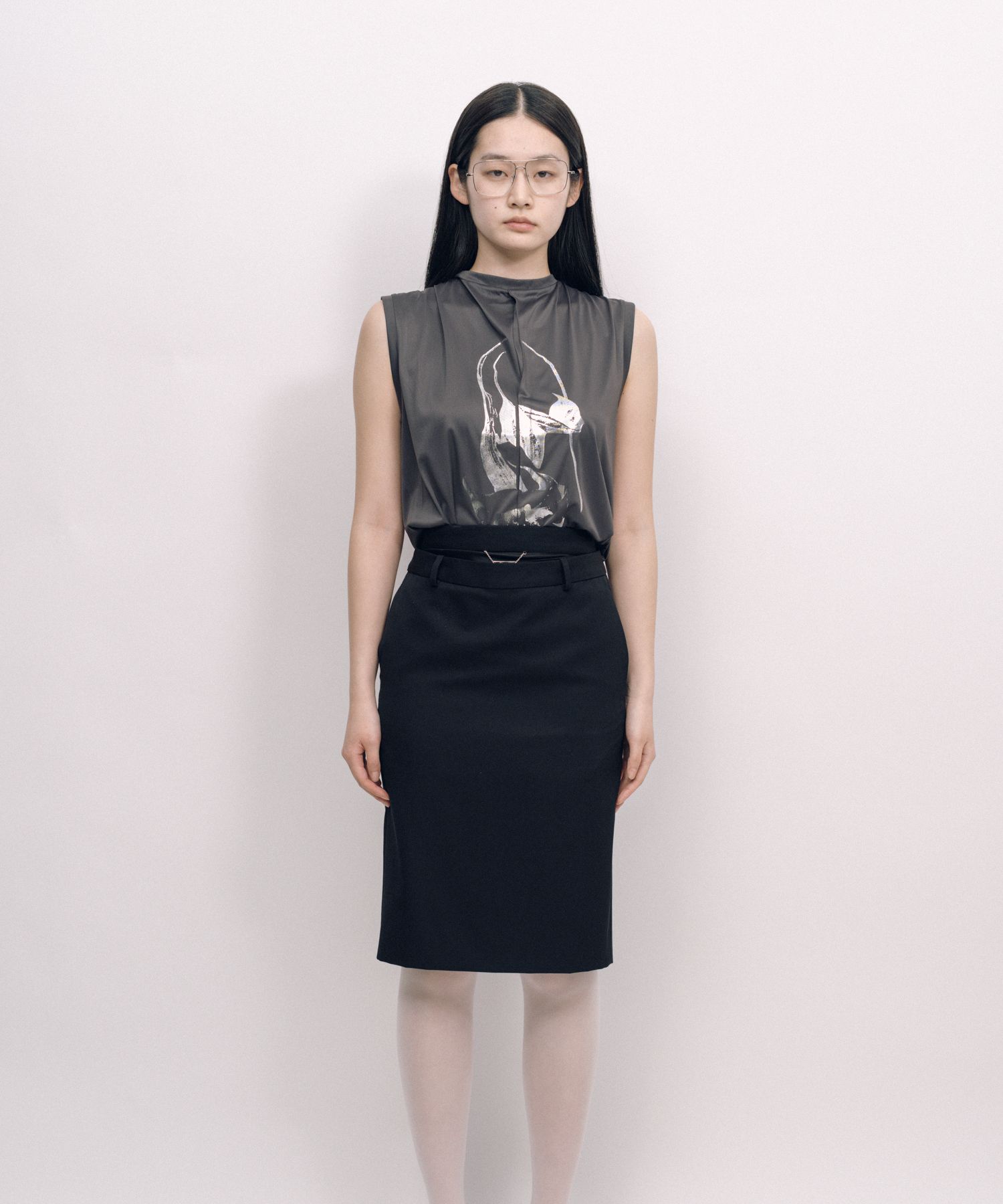 Back Lining Sleeveless Top