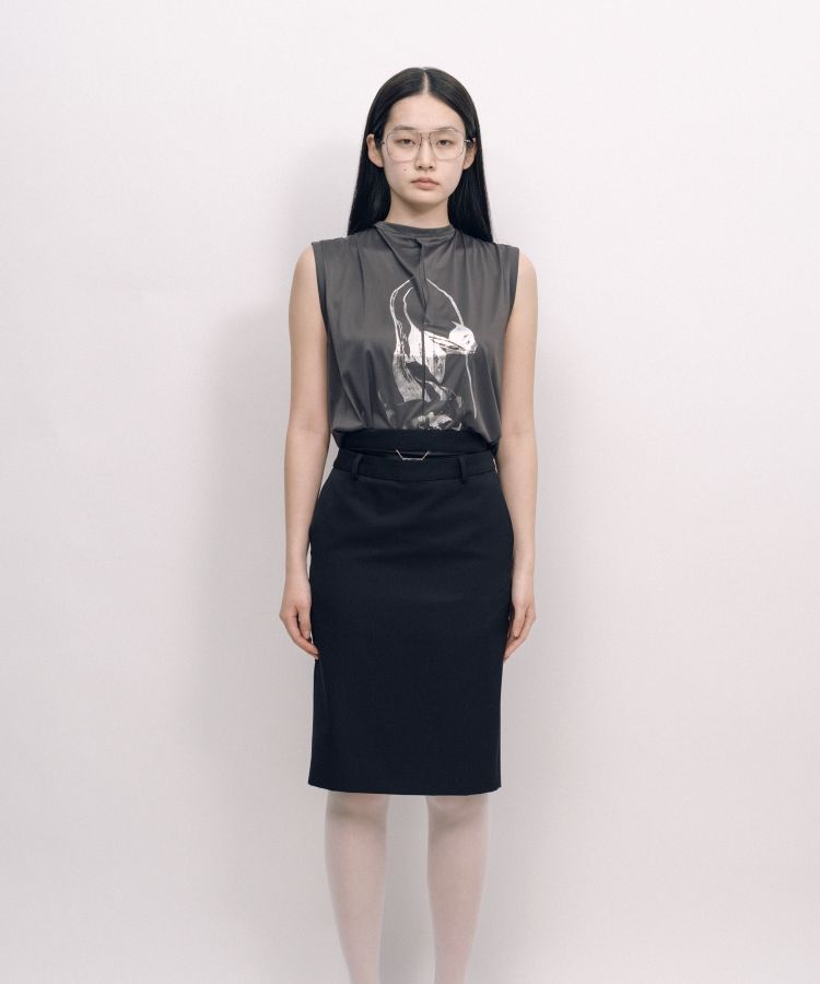 Back Lining Sleeveless Top