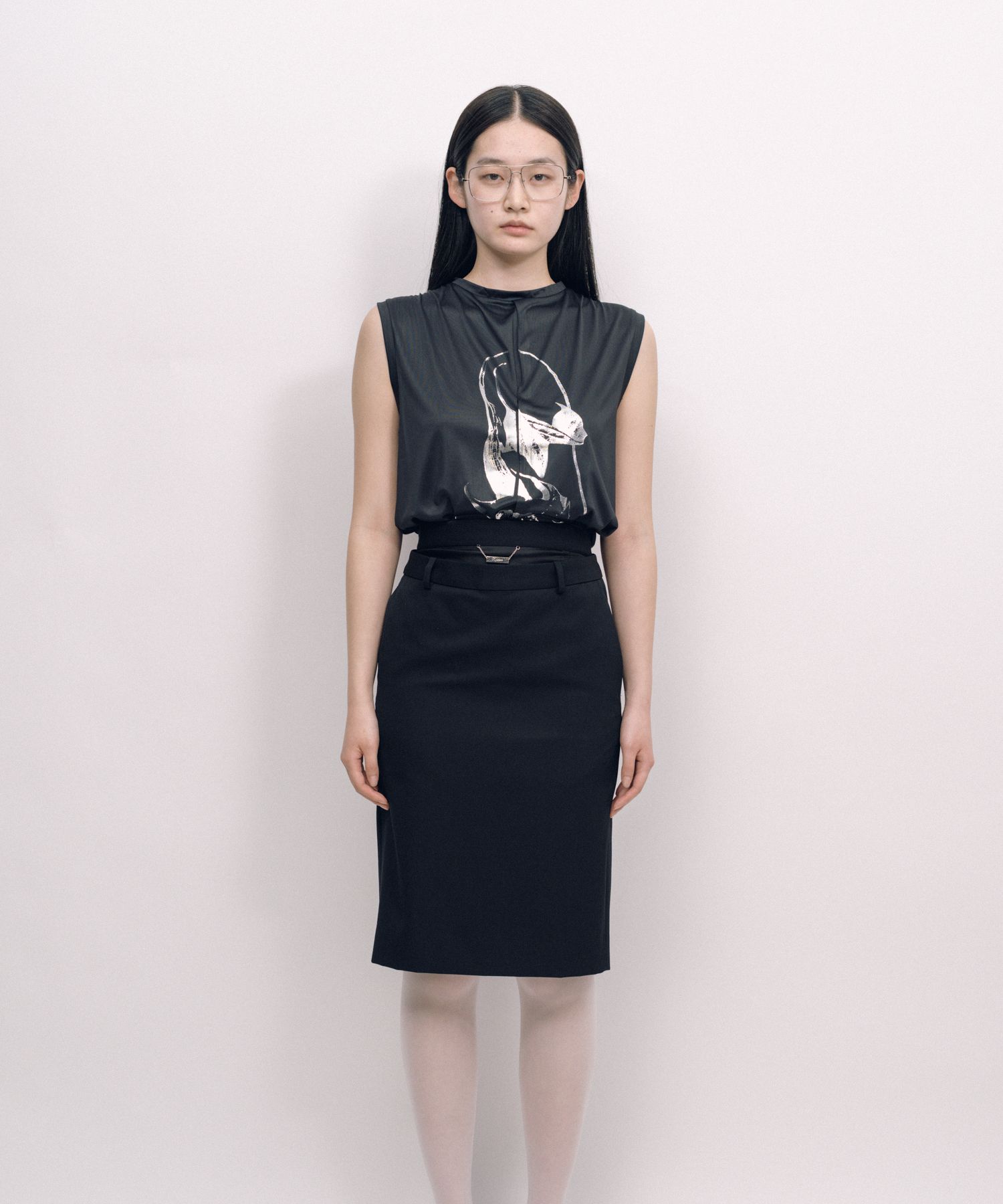 Back Lining Sleeveless Top