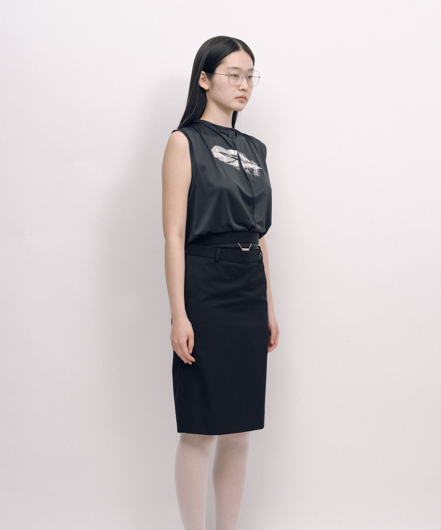 Back Lining Sleeveless Top