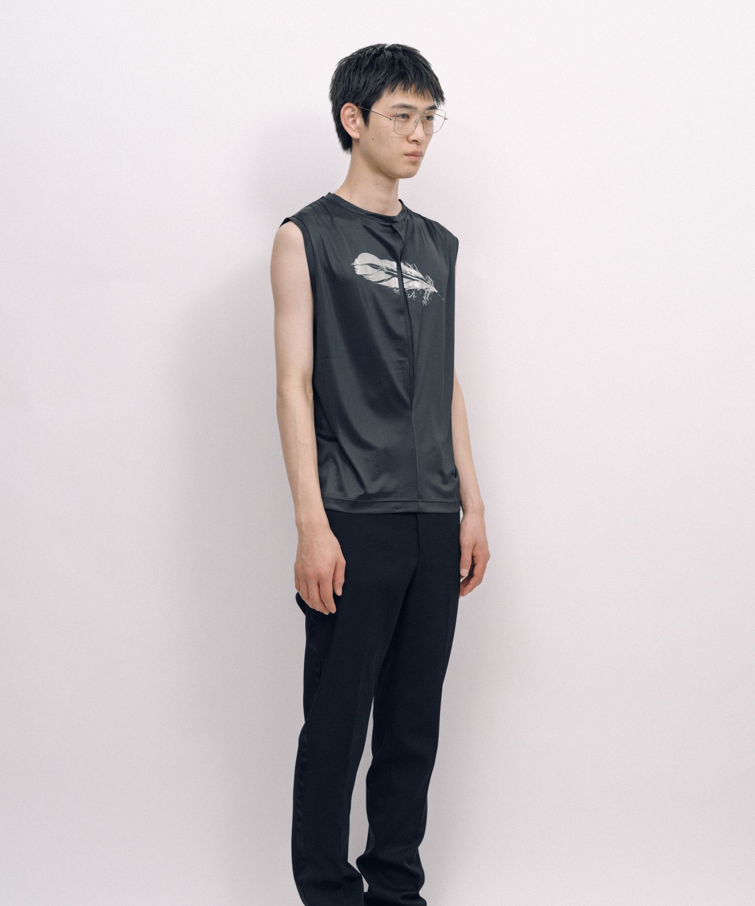 Back Lining Sleeveless Top