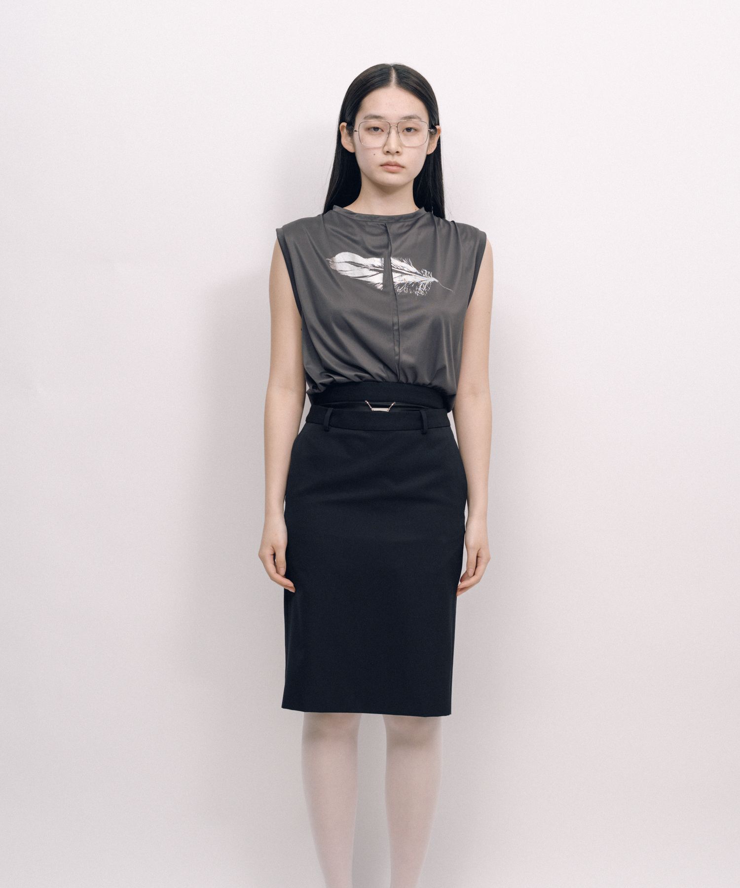 Back Lining Sleeveless Top