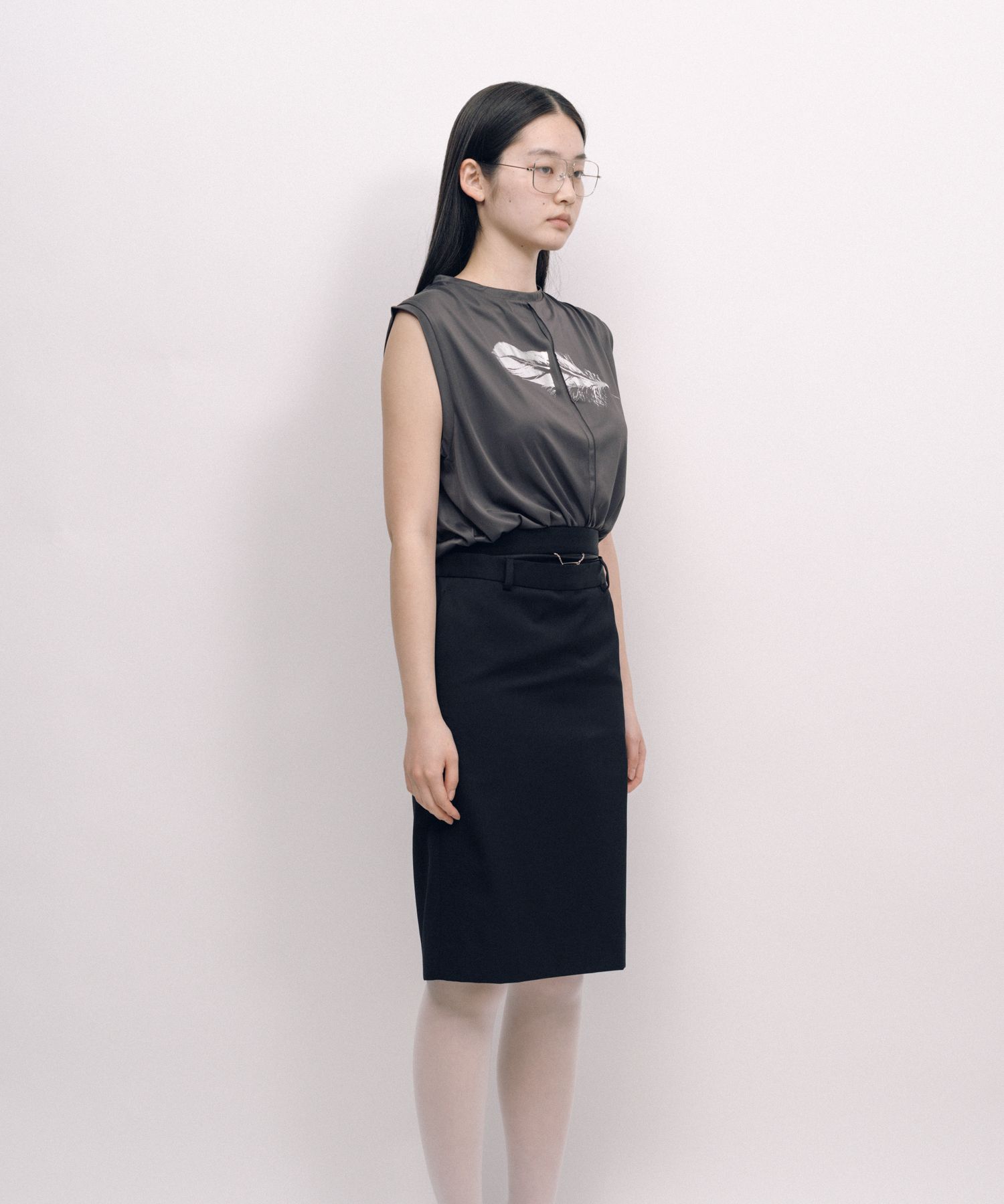 Back Lining Sleeveless Top