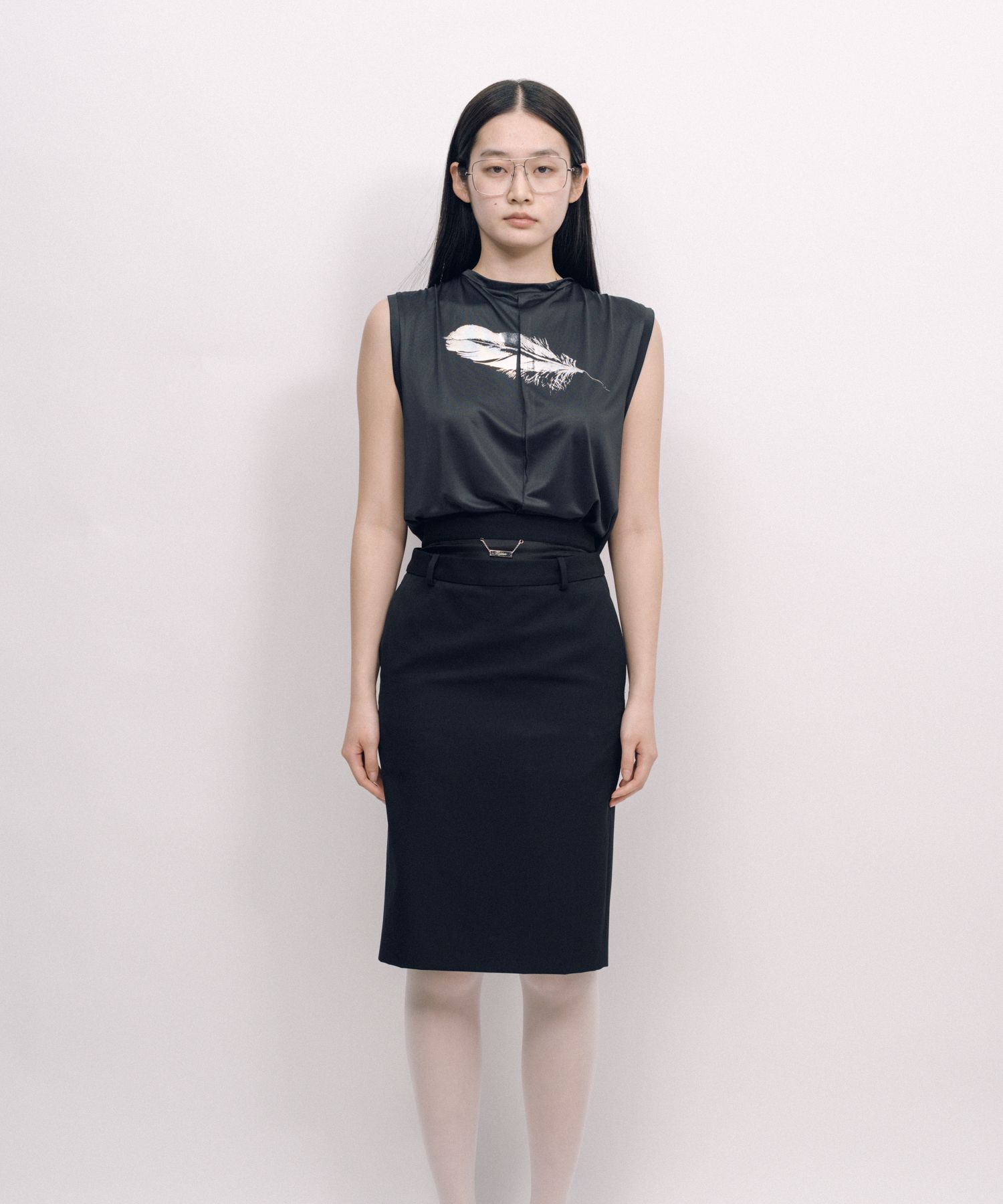 Back Lining Sleeveless Top