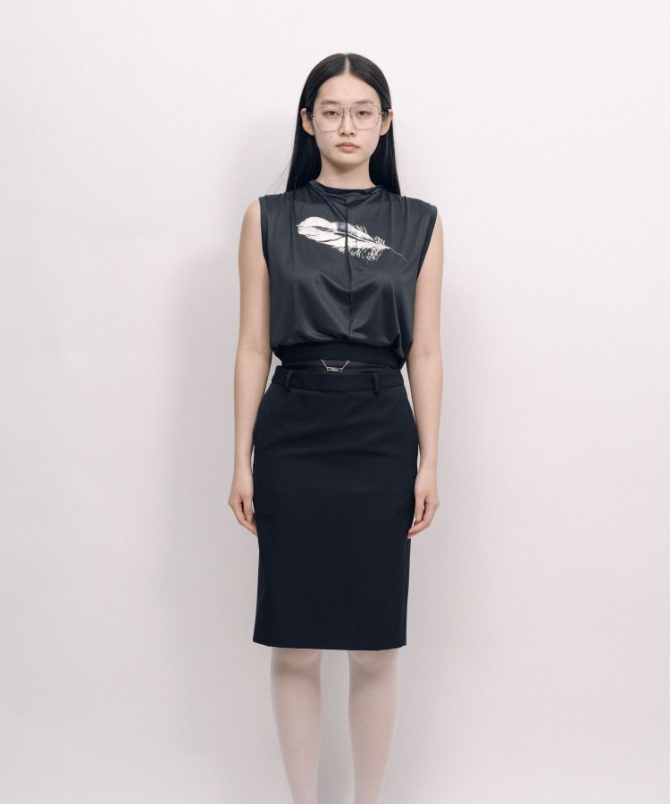 Back Lining Sleeveless Top