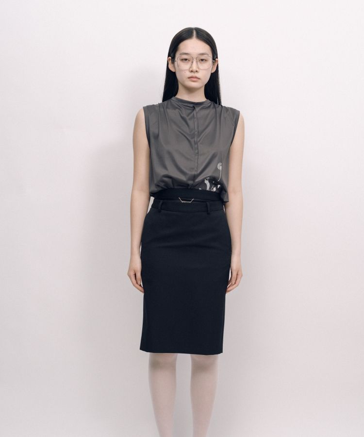 KEISUKE YOSHIDA Big Ribbon Shirt unisex