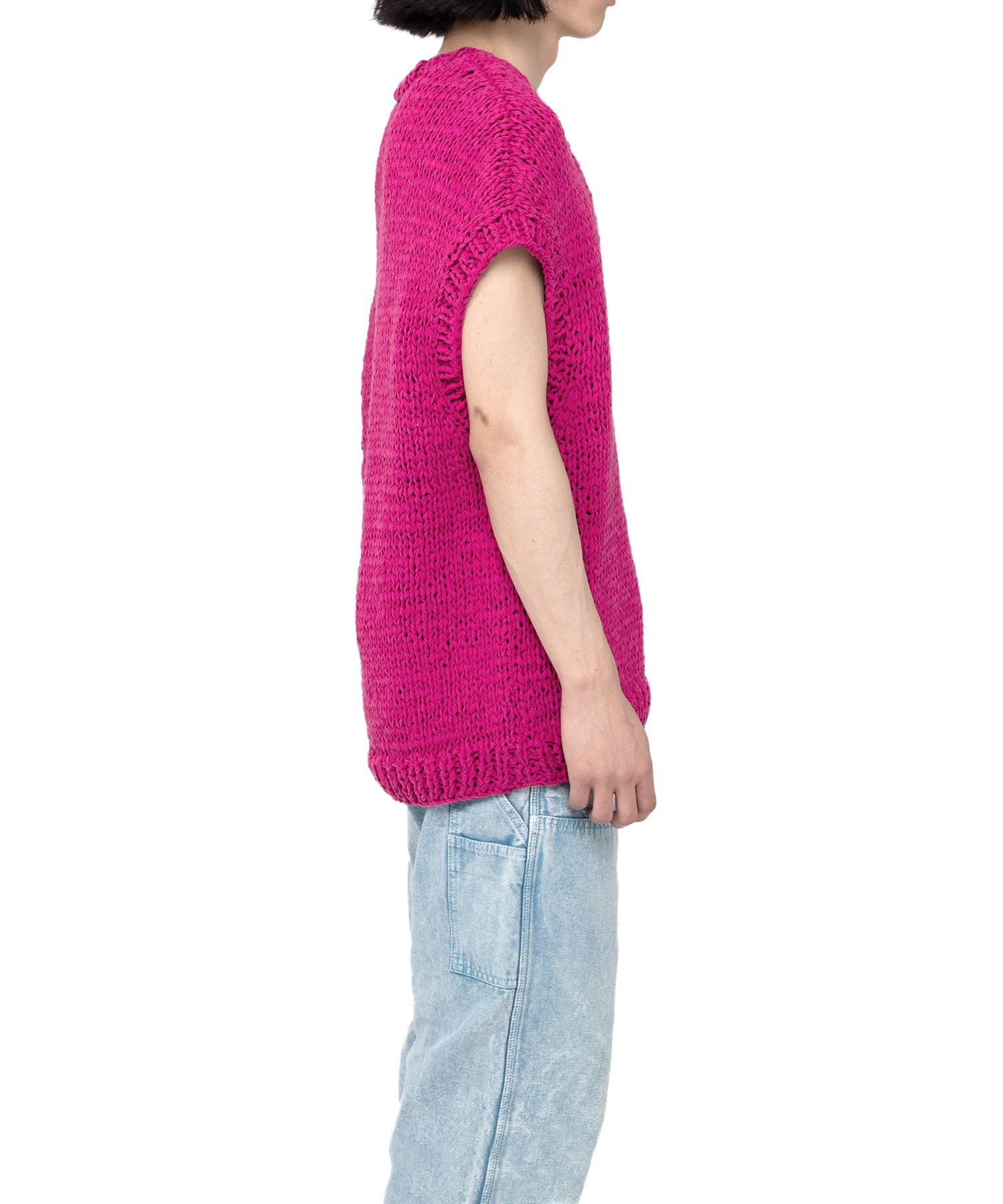 MIHARA YASUHIRO ONLINE STORE Shoelace Knitted Vest mihara-yasuhiro-online-store-shoelace-knitted-vest