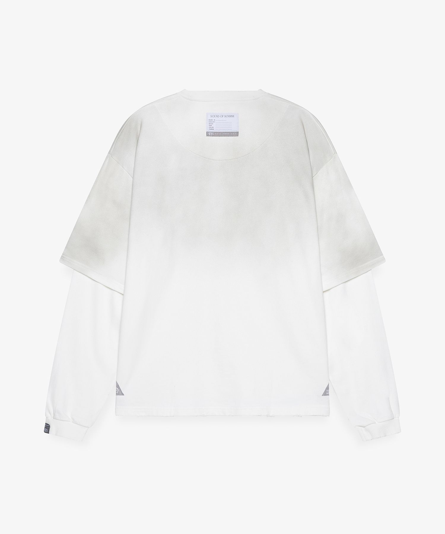 S.O.S Sun Faded Like Layered Sweatshirt