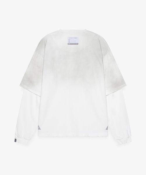 S.O.S Sun Faded Like Layered Sweatshirt