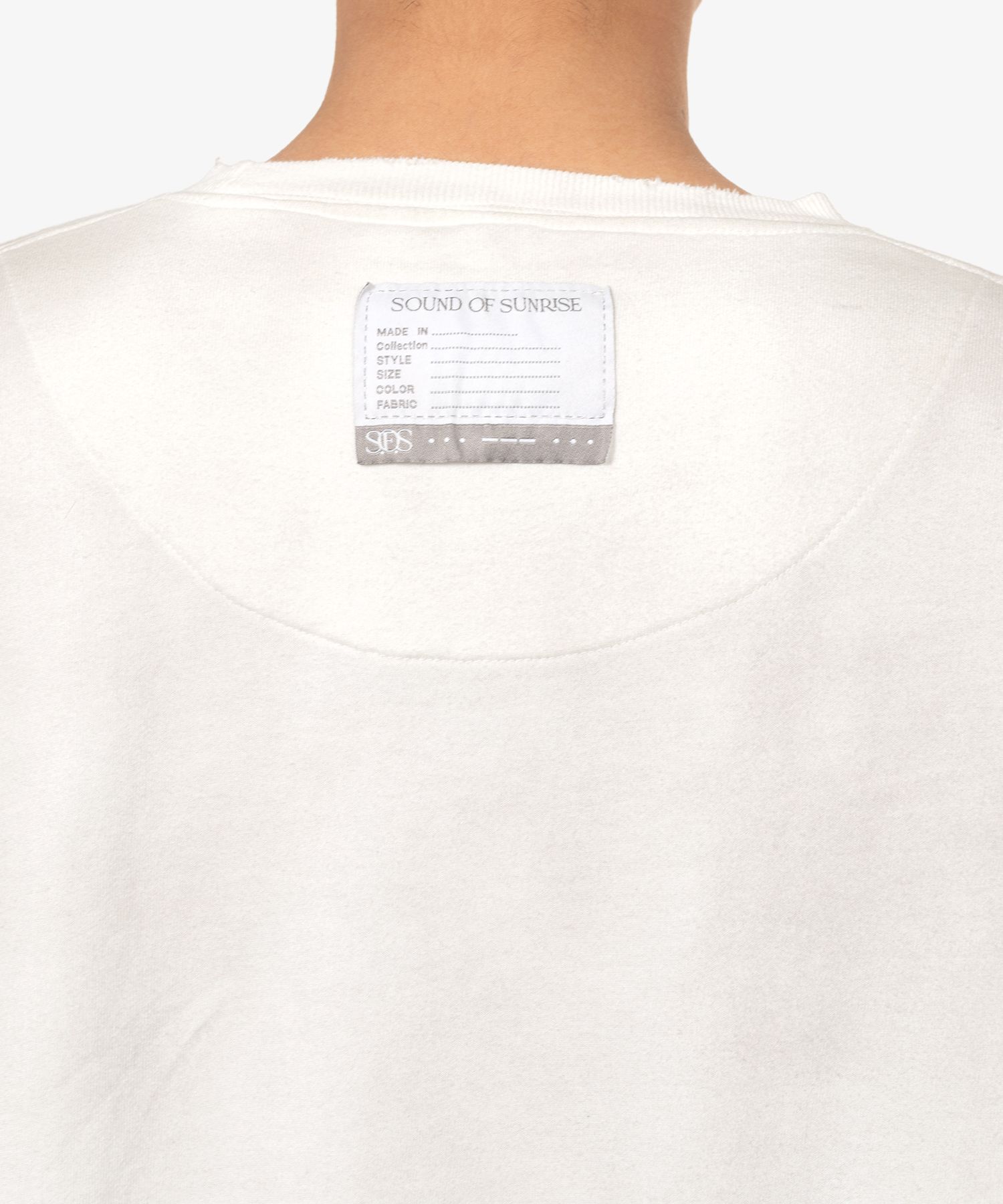 S.O.S Sun Faded Like Layered Sweatshirt