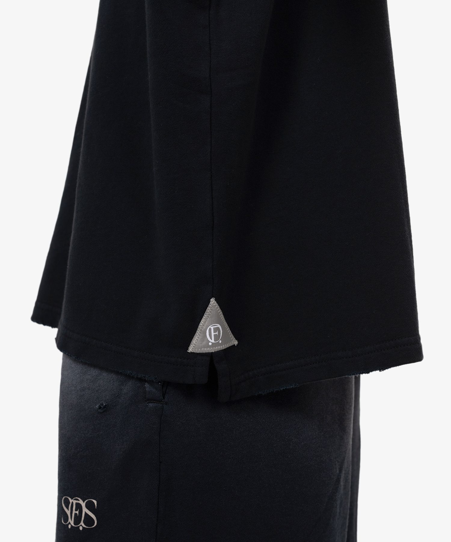 S.O.S Sun Faded Like Layered Sweatshirt