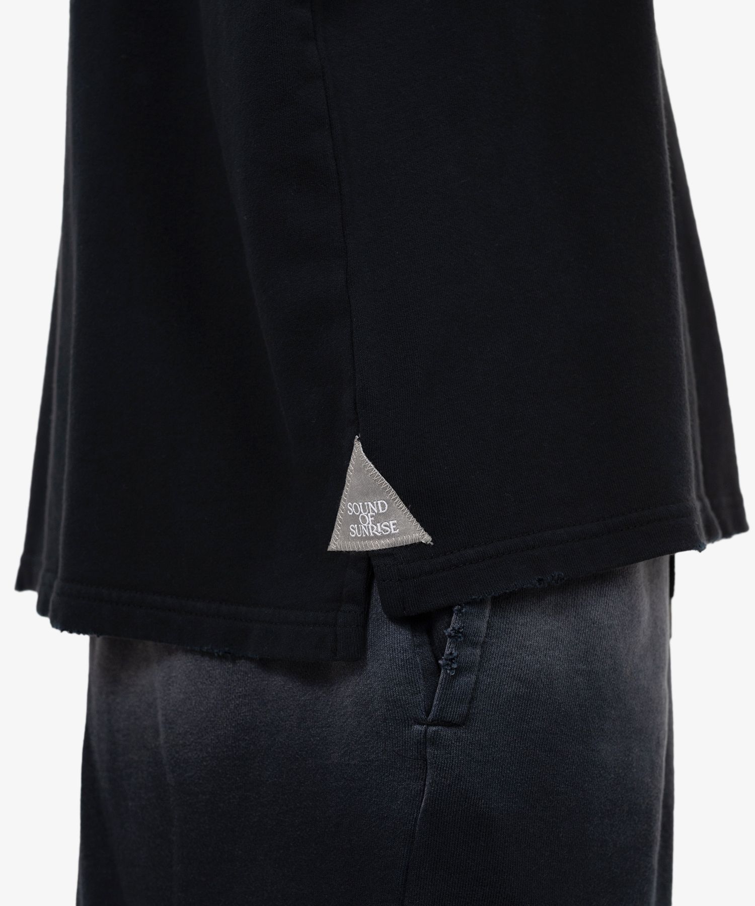 S.O.S Sun Faded Like Layered Sweatshirt