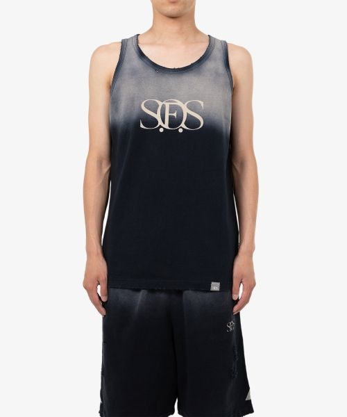 S.O.S Sun Faded Like Tank-top