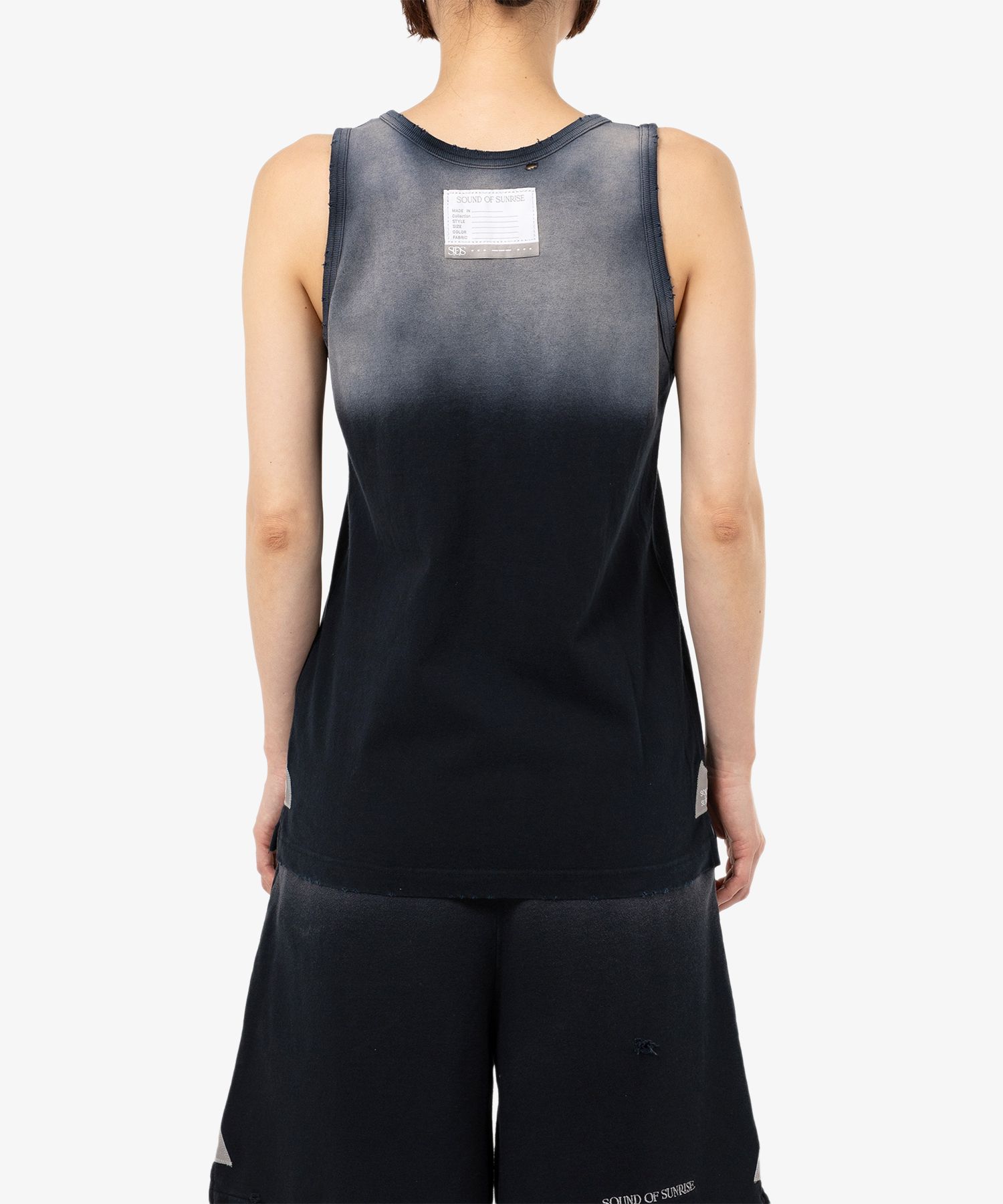 S.O.S Sun Faded Like Tank-top